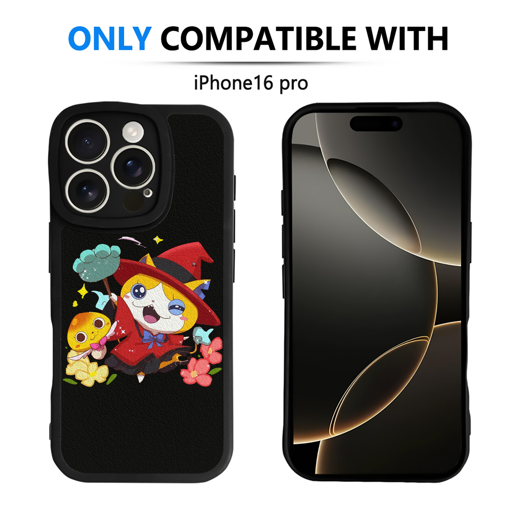 （画像用） 妖怪ウォッチ Yo-kai Watch 【iPhone 16シリーズ対応】シリコンスマホケース（レザー調） 材質：シリコン